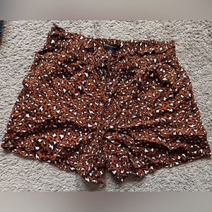 Banana republic cheetah print shorts.